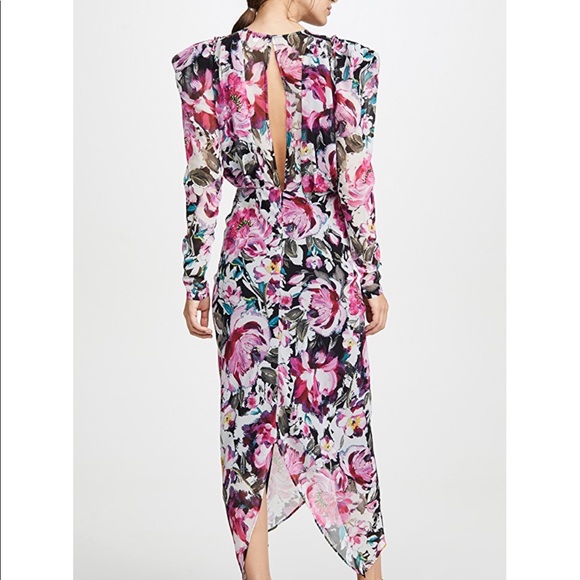 Ronny Kobo Astrid Floral Dress Sold Out RRP $538 - Picture 2 of 4